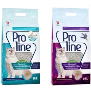 Pro Line Lavanta Kokulu ve Marsilya Sabunlu Bentonit Kedi Kumu 10 lt x  2