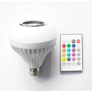 Rgb LED Müzikli Renkli Bluetooth LED Ampül 12W