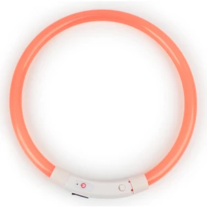 Şarj Edilebilir LED Köpek Tasma Pembe 70 cm (Yurt Dışından)