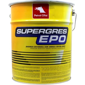 Petrol Ofisi Super Gres Ep 0 15 kg Lityum Sabunlu Performanslı Gres