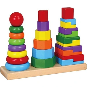 Geometrik 3'lü Kule