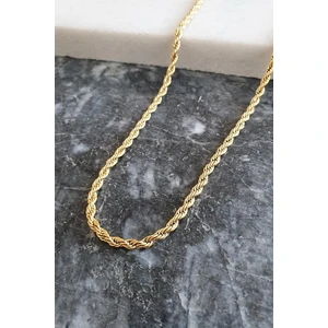 Lilya Accessory Gold Burgu Çelik Kolye