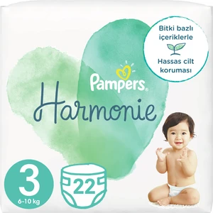 Harmonie Bebek Bezi 3 Beden 22 Adet