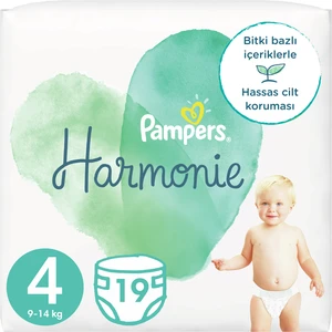 Harmonie Bebek Bezi 4 Beden 19 Adet