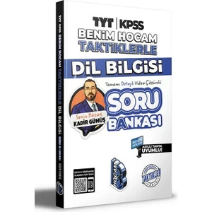 Benim Hocam Yayınları TYT 2022 - AYT - KPSS Taktiklerle Dil Bilgisi Soru Bankası