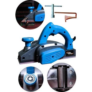 Lieber German 1200 Watt Bakir Sargılı Metal Şanzuman Çift Bıçakli Planya Rende Makinesi