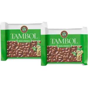 Kahve Dünyası Tambol Bütün Fıstıklı Sütlü Çikolata 100 gr 2'li