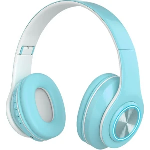 P39 Kablosuz Bluetooth Kulaklık Açık Mavi