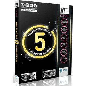 Toprak Yayıncılık AYT 5'li Paket Deneme (Sayısal)
