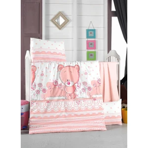 Komfort Home Bebek Nevresim Takımı %100 Pamuk / Pinky