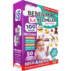 Moli Toys Bebeğimin Ilk 100 Kelime Kartları 8681511001575