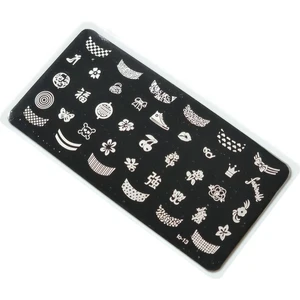 Aba Nails Art Stamping Baskı Plakası