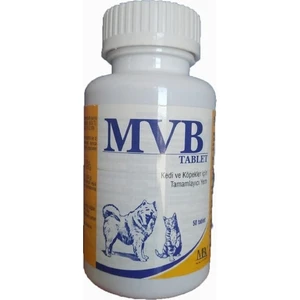 Mvb Köpek Için Vitamin Mineral 50 Tablet