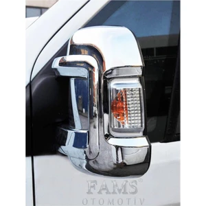 Peugeot Boxer Krom Kaplama Abs  Ayna Kapağı 2 Prç. 2008 Üzeri