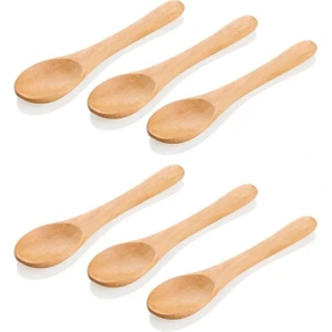 Bambu 6'lı Lüx Baharat Kaşığı