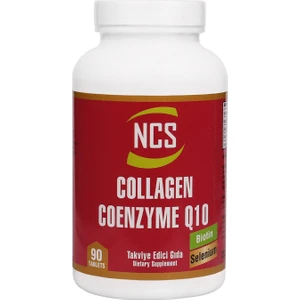 Balık Kollajeni Biotin Selenium Çinko Glukonat Koenzim Q10 Selenyum 90 Tablet