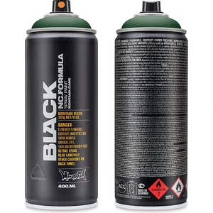 Black : Akrilik Sprey Boya : 400 ml : Tag Green BLK6070