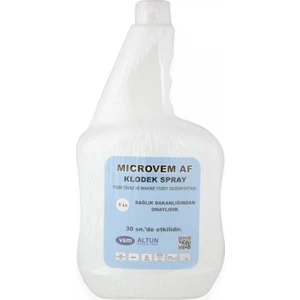 Microvem Af Yüzey Dezenfektanı 1 Lt.