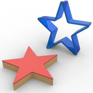 Uçak Polikarbon Kurabiye Kalıbı