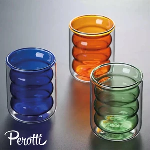 Renkli Cidarlı 200 ml Bardak