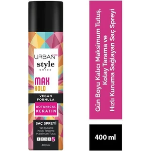 URBAN Care Style Guide Max Hold Saç Spreyi-Maksimum Tutuş-Vegan-400 ml