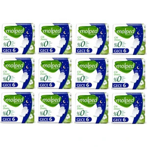 Pure & Soft Gece Tekli 6'lı 12'li Set