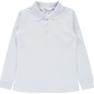 Boys Erkek Çocuk Sweatshirt 6-9 Yaş Beyaz