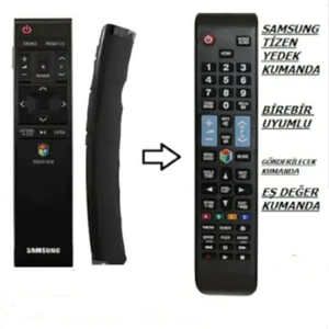 Samsung Dokunmatik Akıllı Smart AA59-00759A-YEDEK Kumandası Tunex Samsung Kumanda