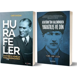 Atatürk'ün Kaleminden Yaratılış ve Din & Hurafeler: Atatürk'e Yönelik Kara Propaganda 2 Kitap Set - Fehmi İlkay Çeçen - Ümit Doğan