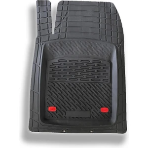 Team Car Safir Renault Kadjar Uyumlu Derin Havuzlu 3D Paspas Siyah