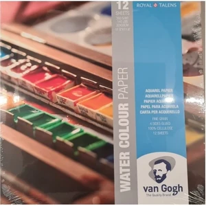 Van Gogh Sulu Boya Bloğu 300 gr 30 x 30 cm 12 Yaprak