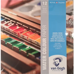 Van Gogh Sulu Boya Bloğu 300 gr 21 x 21 cm 12 Yaprak