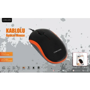 C-15 USB Kablolu Lüx Optical Mouse