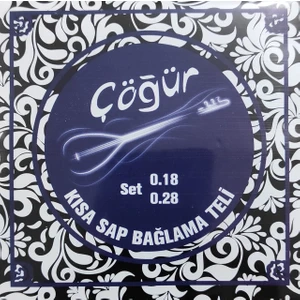 CGR18 Kısa Sap Saz Teli 0.18 Takım Bağlama Teli