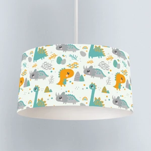 Çocuk Odası Dijital Baskılı Dekoratif Sarkıt Avize Model 1415