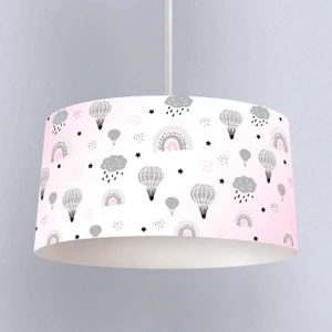 Çocuk Odası Dijital Baskılı Dekoratif Sarkıt Avize Model 017