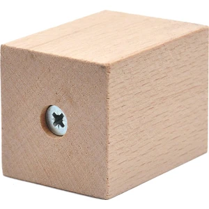 Masa Sandalye Mobilya Ünite Kanepe Sehpa Koltuk Ayak Yükseltici Ağaç Takoz 6'lı Set Boyasız Boy 5 cm En 4x4 cm