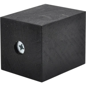 Masa Sandalye Ünite Kanepe Sehpa Mobilya Koltuk Ayak Yükseltici Ahşap Takoz 6'lı Set Boy 5 cm En 4x4 cm siyah