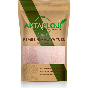 Pembe Himalaya Tuzu İnce Öğütülmüş Yemeklik 1 kg