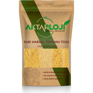 Sarı Hardal Tozu Yeni Öğütülmüş 50 gr