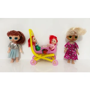 Oyuncak 4'lü L.O.L. Bebek Seti 2 Adet Anne Bebek 15 cm 2 Adet Çocuk