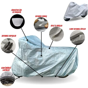 Yamaha N Max 155 Çantasız (Topcase'siz) Motosiklet Koruma Brandası Ultra Dayanıklı