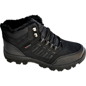 Erkek Kışlık Suya Soğuğa Dayanıklı Kürklu Fermuarlı Bot