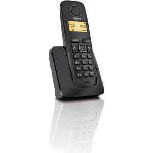 Gıgaset A120 Dect Telsiz Telefon (Siyah) 10 Saat Konuşma, 170 Saat Bekleme, 20 Kişilik Rehber