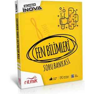 Ritmik Eğitim Yayınları 8. Sınıf Fen Bilimleri - Süper Inova Soru Bankası