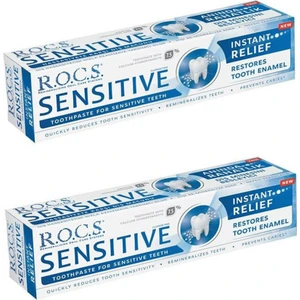 Sensitive Instant Relief Hassasiyete Karşı Diş Macunu Florürsüz 75ML 2'li