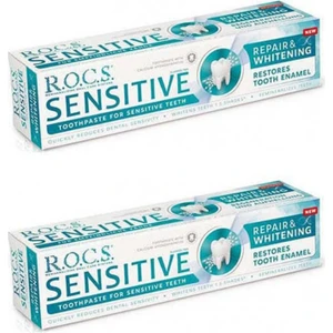 Sensitive Repair Whitening Diş Macunu Onarım Beyazlatma Florürsüz 75ML 2'li