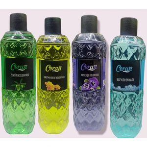 Ceran Kolonya  Karışık Pet 4 Adet 400 ml