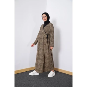 Koç Dres Leoparlı Namaz Elbisesi-Sabahlık