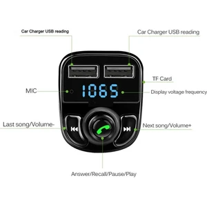 Bluetooth Araç Kiti Fm Transmitter